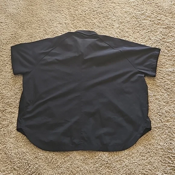 Beaumont Organic, black button up, collared shirt, size L - Picture 7 of 7